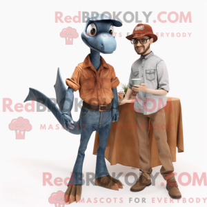 Rust Dimorphodon maskot...