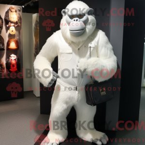 Uma figura de máscara de...