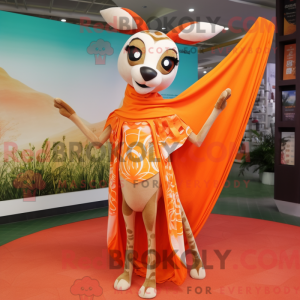 Postava maskota Orange...