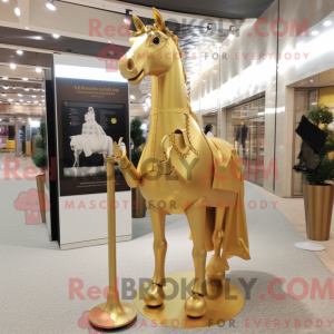 Disfraz de mascota Gold...