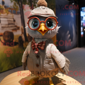 Quail mascot costume...