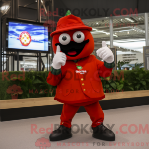 Red Pepper maskot kostym...