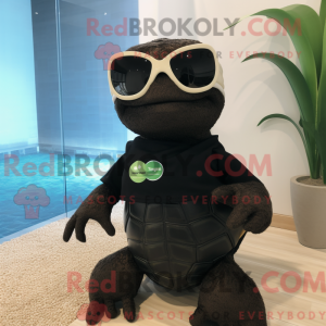 Black Sea Turtle mascot...