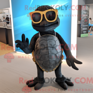 Black Sea Turtle mascot...