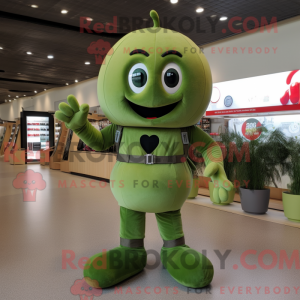 Olive Cherry maskot kostume...