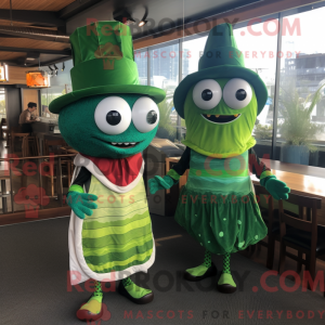 Personaggio mascotte Green...