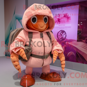 Maskottchenkostüm Rosa...