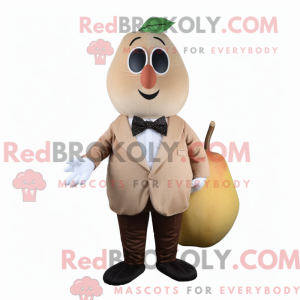 Tan Pear Maskottchen Kostüm...