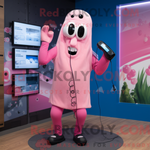 Disfraz de mascota de Pink...