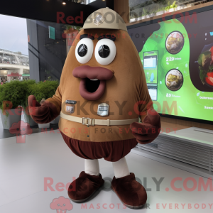 Maskottchenkostüm Brown...