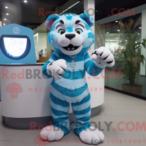 Costume mascotte de Tigre...