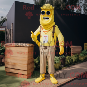 Yellow Graveyard mascot...