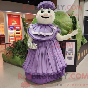 Lavendel Cæsar Salat maskot...