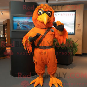 Maskottchenkostüm Orange...