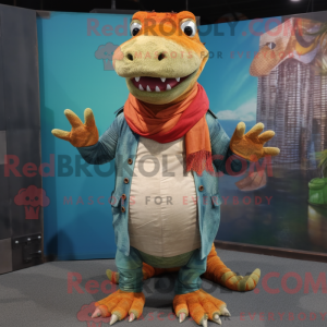 Rust Crocodile mascot...