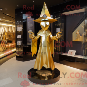 Gold Witch S Hat...