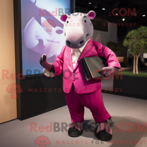 Figura de máscara Magenta...