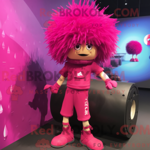 Personnage mascotte Magenta...