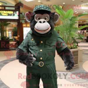 Forest Green Chimpanzee...