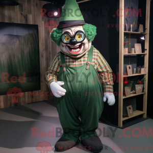 Forest Green Evil Clown...