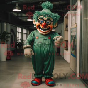 Forest Green Evil Clown...