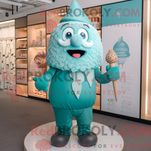 Teal Ice Cream...
