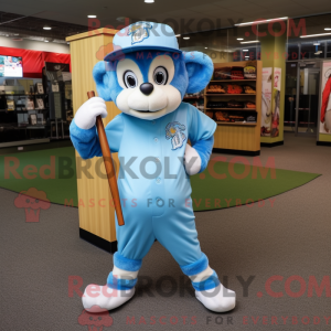 Maskotka Sky Blue Monkey...