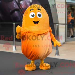 Orange Potato mascot...