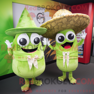 Lime Green Tacos maskot...