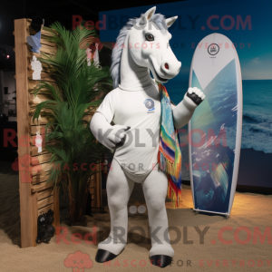 White Horse mascottekostuum...