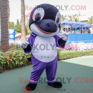 Lavender Killer Whale...