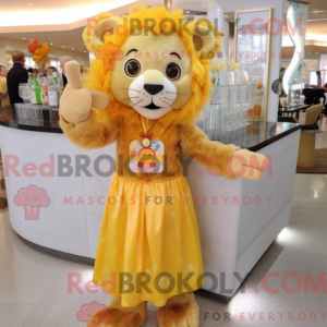 Løve maskot kostume...