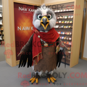 Hawk maskot kostyme...