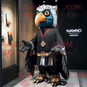 Hawk mascot costume...