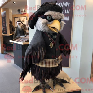 Hawk mascot costume...