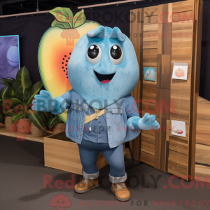 Cyan Mango Maskottchen...