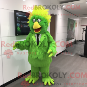 Lime Green Fried Chicken...