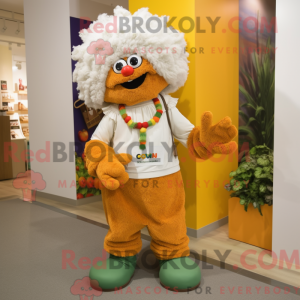 Cauliflower mascot costume...