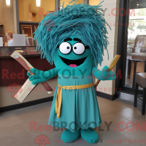 Uma figura de máscara de...