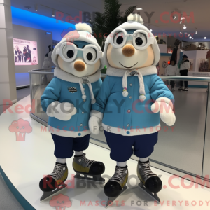 Pair Of Ice Skates mascot...