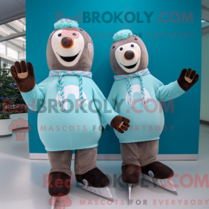 Pair Of Ice Skates mascot...