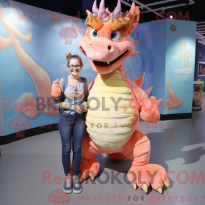 Figura de máscara de dragão...