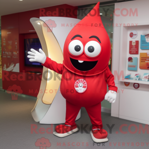 Postava maskota Red Ray...