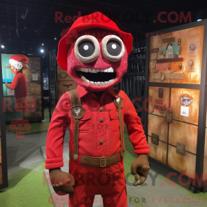 Maskottchenkostüm Red...