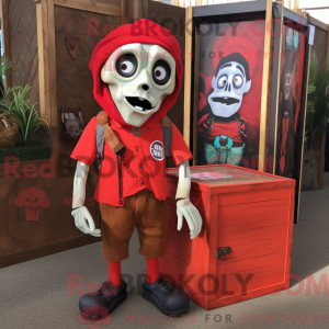 Red Graveyard mascot...