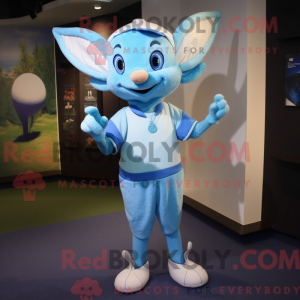Blue Tooth Fairy mascot...