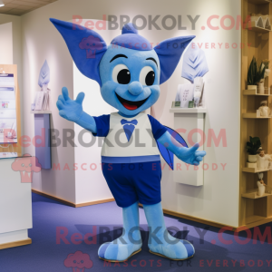 Blue Tooth Fairy mascot...