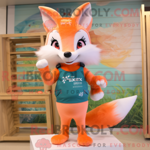 Máscara de Peach Fox com...