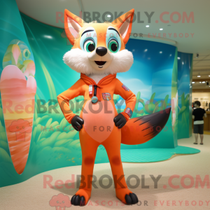 Máscara de Peach Fox com...