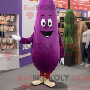 Magenta berinjela máscara...